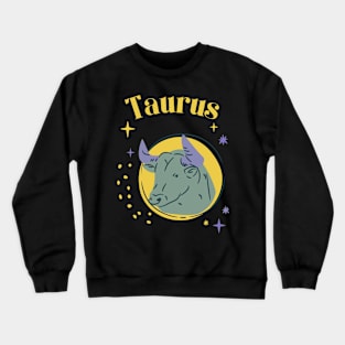 Taurus Astrology Zodiac Sign Crewneck Sweatshirt